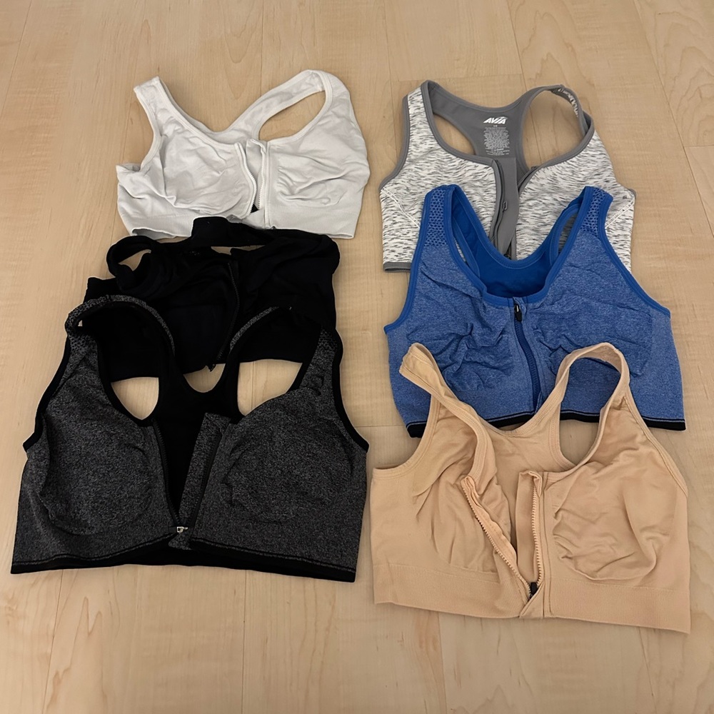 Breast post-surgery bras (lot - 6)